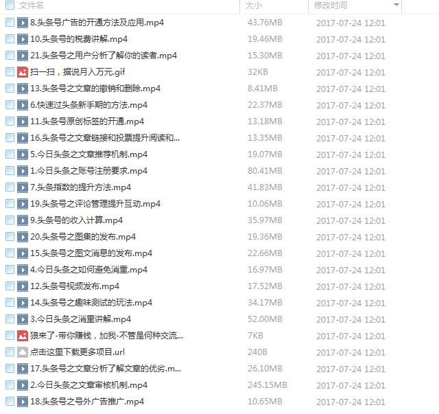 图片[2]-（853期）今日头条规则细说：从新入门注册到过新手期到收益月入过万（21节视频课） - 副业心选-副业心选