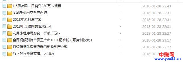 图片[3]-（888期）逐鹿琅琊会2018高手汇聚分享会：8个项目-最少一个月能赚5万-10元 - 副业心选-副业心选
