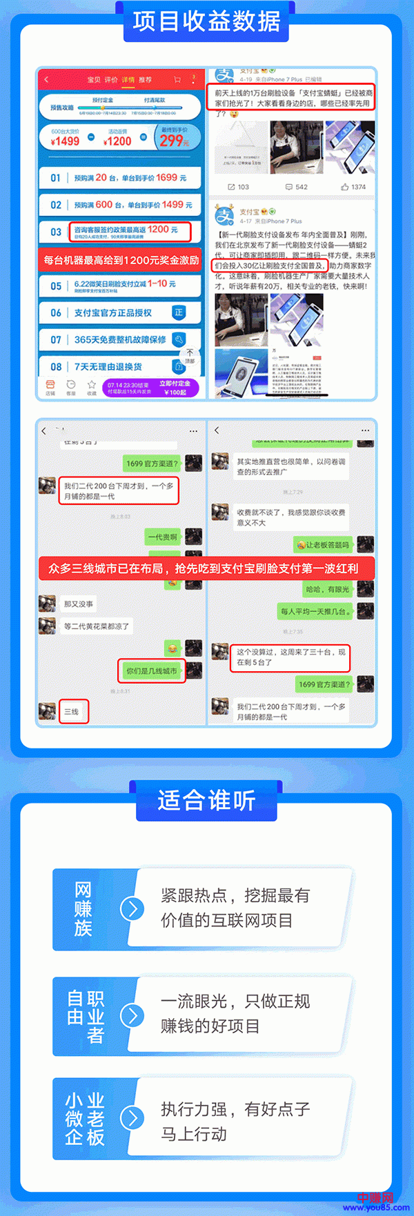 图片[4]-（948期）支付宝刷脸正规赚钱项目：4人团队6天3万收益秘籍分享（3节实战视频课） - 副业心选-副业心选