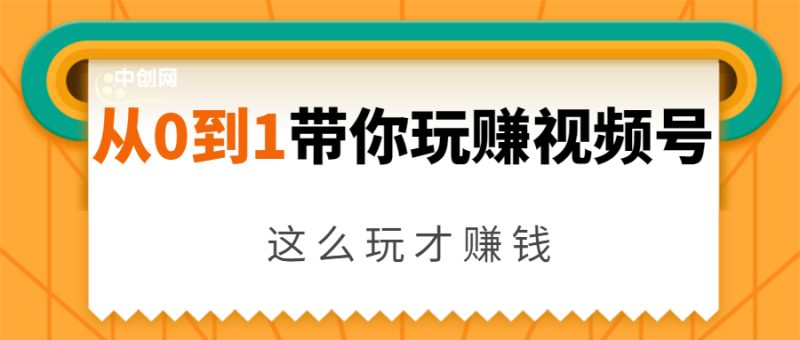 （1656期）从0到1带你玩赚视频号：这么玩才赚钱，日引流500+日收入1000+核心玩法-副业心选