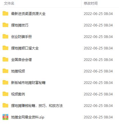 图片[3]-（2956期）全国各地行业小本摆地摊教程创业夜市顺口溜选址经验教程课，价值上千元 - 副业心选-副业心选