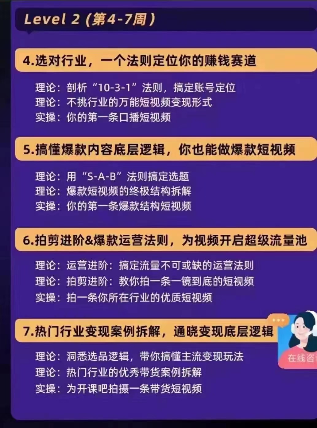 图片[3]-（2858期）抖音变现实操训练营：0基础打造爆款500W+短视频（26节视频课） - 副业心选-副业心选