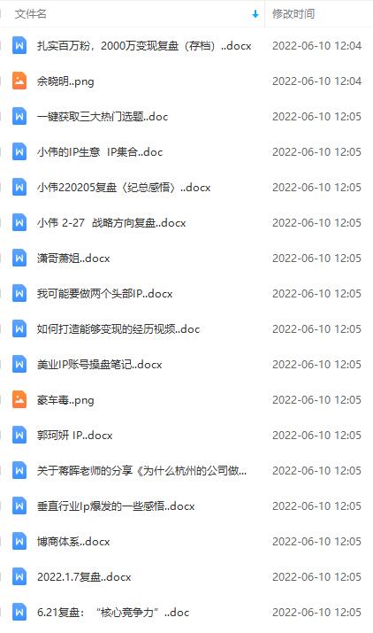图片[3]-（2854期）商业IP操盘手内容一体系线下课：要么你牛逼，要么服务牛逼的人（价值16800) - 副业心选-副业心选