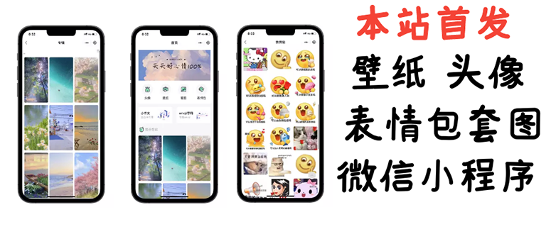 （2814期）小白0基础搭建微信壁纸头像表情包小程序：一单赚几百【含源码+视频教程】-副业心选