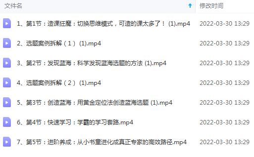 图片[2]-（2457期）林雨小书童思维课：快速捕捉知识付费蓝海选题，造课抢占商机 - 副业心选-副业心选