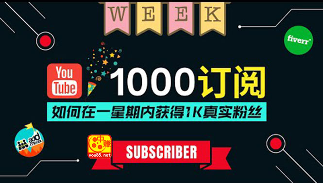 （3359期）油管涨粉教程：一星期内获得1000真实粉丝，免费且快速的方法 操作简单 - 副业心选-副业心选