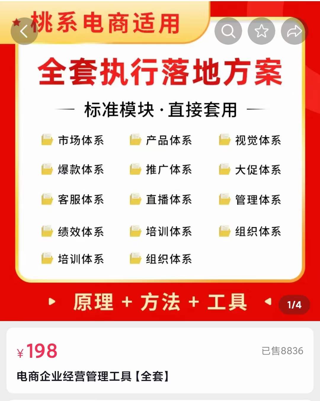 图片[2]-（3439期）外面卖198·电商企业经营管理工具：全套执行落地方案 标准模块·直接套用 - 副业心选-副业心选