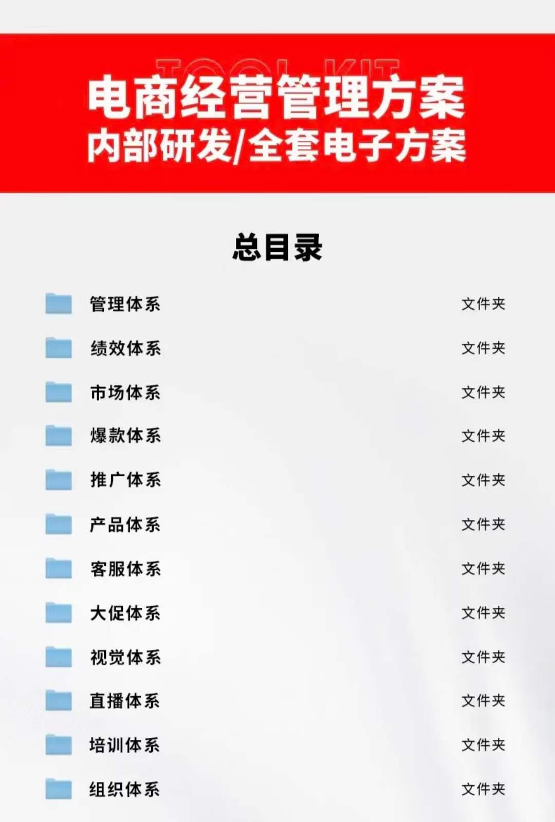 图片[3]-（3439期）外面卖198·电商企业经营管理工具：全套执行落地方案 标准模块·直接套用 - 副业心选-副业心选
