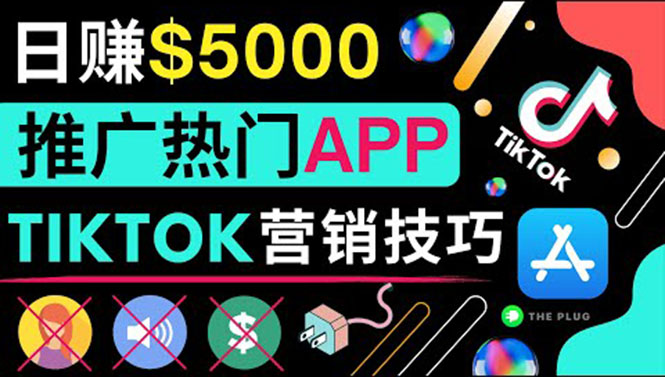 （3486期）无需露脸，无需录音，无需投资，TIKTOK上传短视频，最高日入5000美元 - 副业心选-副业心选