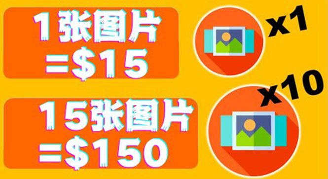 （3561期）分享一个全新的赚钱方式：每幅图片赚$15美元10张图片=150美元！ - 副业心选-副业心选