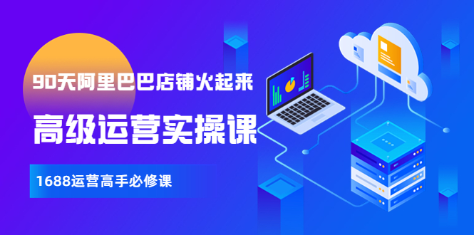 （3708期）【90天阿里巴巴店铺火起来】高级运营实操课，1688运营高手必修课-副业心选