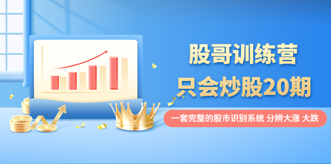 （3732期）股哥训练营·只会炒股20期：一套完整的股市识别系统，分辨大涨、大跌！ - 副业心选-副业心选