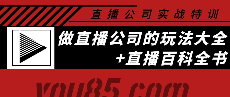 （3799期）老陈·直播公司实战特训：做直播公司的玩法大全+直播百科全书 - 副业心选-副业心选