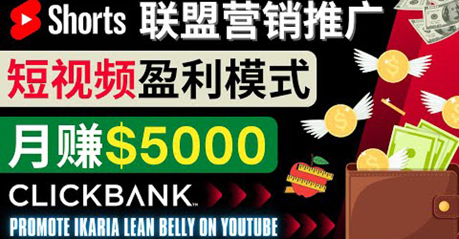 （3969期）通过Youtube Shorts推广联盟营销商品，月赚5000美元 方法和技巧 - 副业心选-副业心选