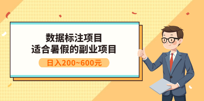 （3081期）数据标注项目：适合暑假的副业兼职项目，日入200~600元-副业心选