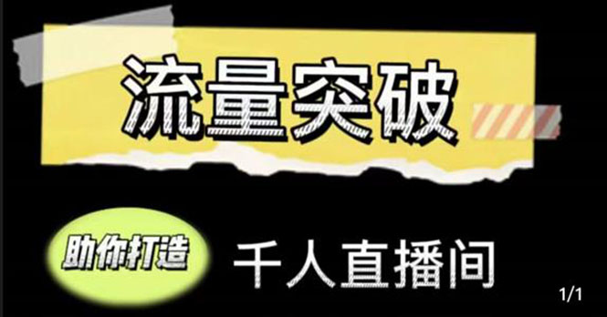 （4163期）直播运营实战视频课，助你打造千人直播间（14节视频课） - 副业心选-副业心选