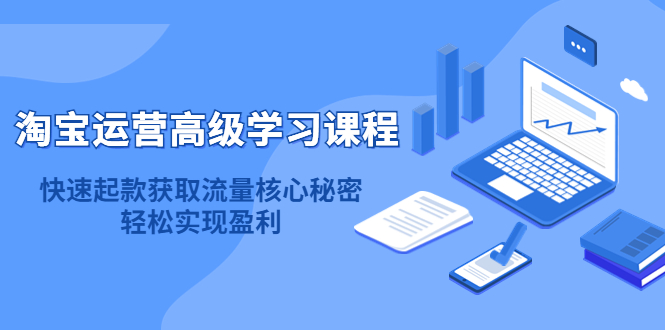 （4385期）淘宝运营高级学习课程：快速获取流量核心秘密，轻松实现盈利！ - 副业心选-副业心选