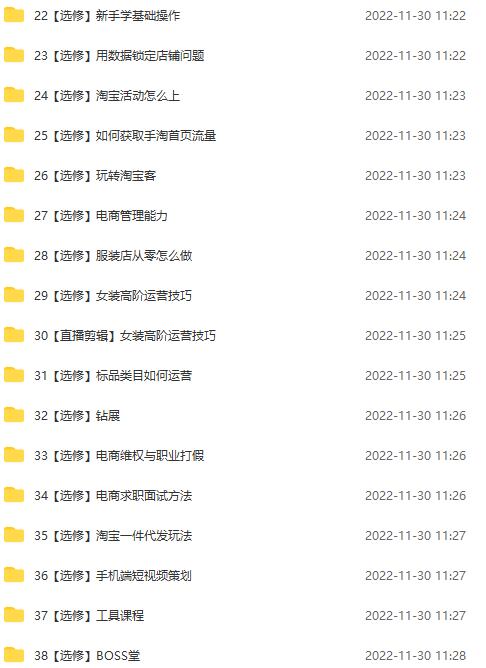 图片[3]-（4409期）淘系天猫电商业绩增长：已培养上千位卖家实现100W+利润（700节30G课程） - 副业心选-副业心选