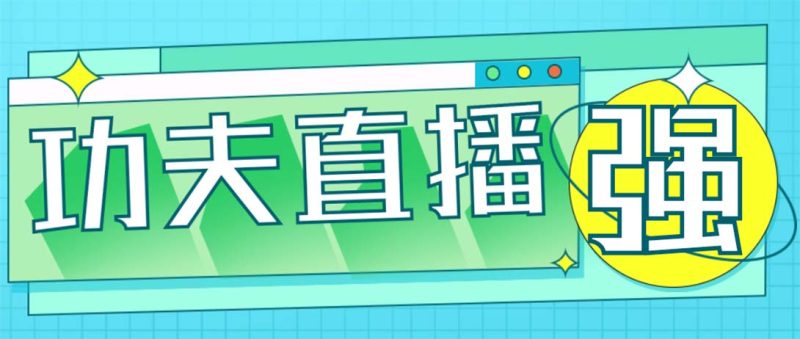 （4944期）外面收费998的功夫直播脚本，让你直播变得和呼吸一样简单(永久脚本+教程)-副业心选