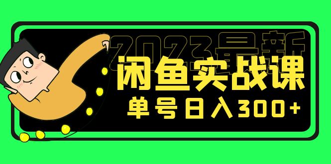（5117期）花599买的闲鱼项目：2023最新闲鱼实战课，单号日入300+（7节课） - 副业心选-副业心选