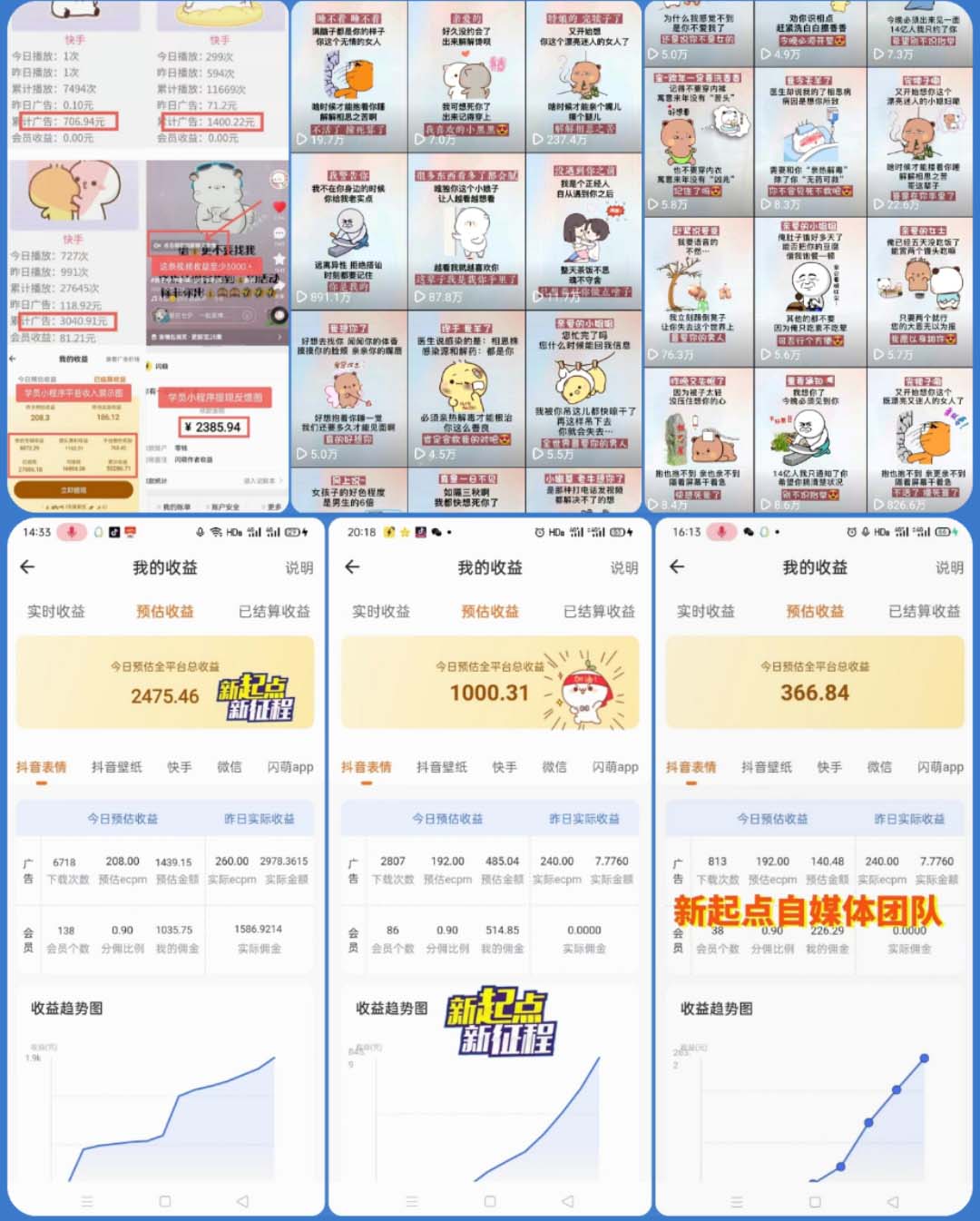 图片[2]-（5444期）动态背景表情包取图小程序，1万播放量收益10~15元，一条大热门赚几千上万 - 副业心选-副业心选