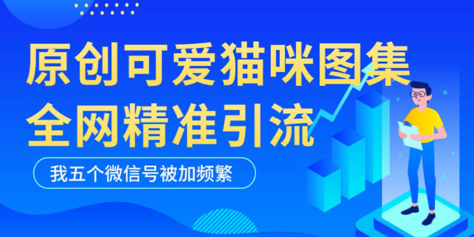 （5498期）黑科技纯原创可爱猫咪图片，全网精准引流，实操5个VX号被加频繁 - 副业心选-副业心选