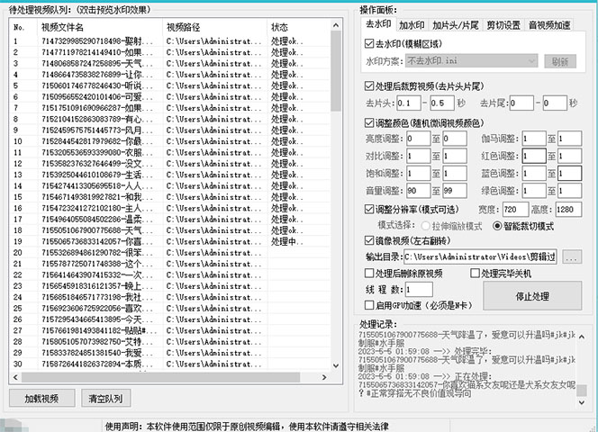 图片[3]-（5715期）抖音暴力起号，短视频美女号起号项目+千部擦边资源+批量剪辑去重软件 - 副业心选-副业心选
