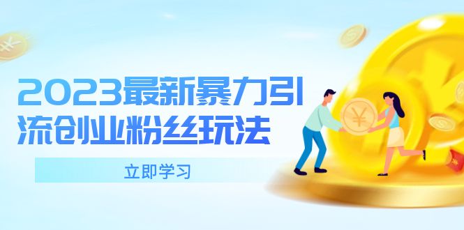 （5845期）2023最新暴力引流创业粉丝玩法，单日被动引流50+创业粉 - 副业心选-副业心选