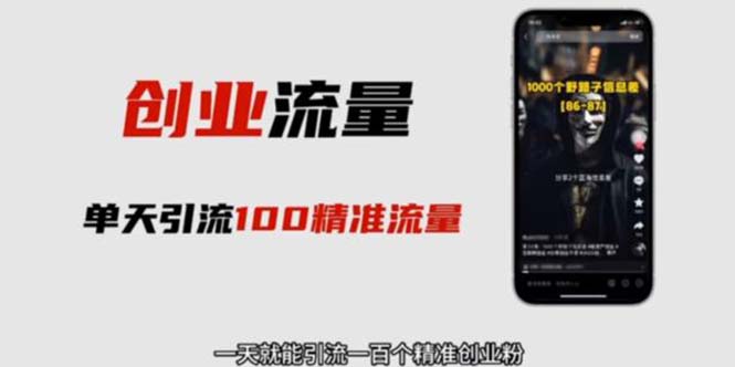 （5866期）自媒体音频加图文制作视频 一天引流一百个精准创业粉【音频软件+图片素材】 - 副业心选-副业心选
