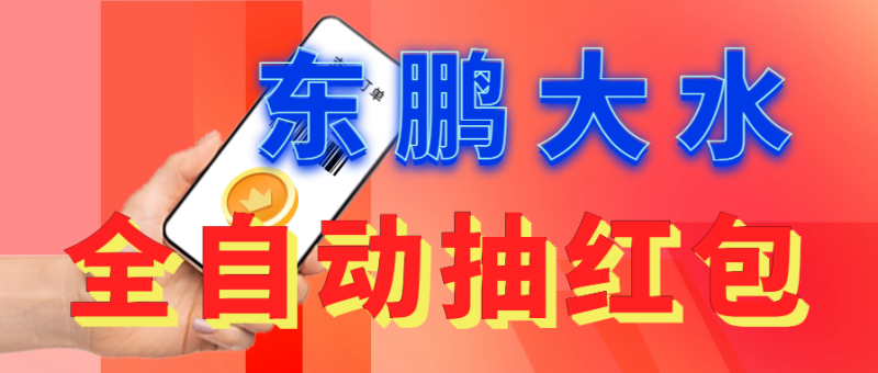 （6002期）东鹏_全自动抽红包软件+详细使用教程！-副业心选