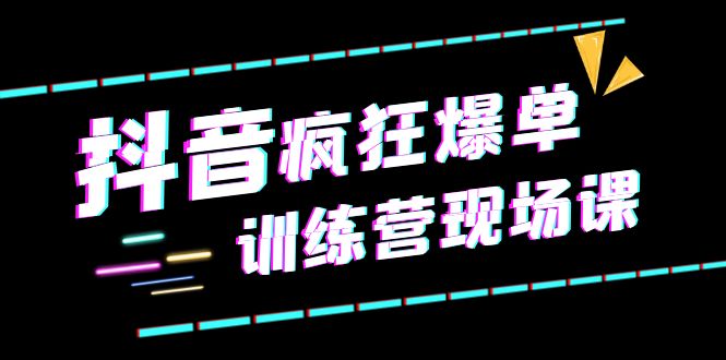 （6241期）抖音短视频疯狂-爆单训练营现场课（新）直播带货+实战案例 - 副业心选-副业心选