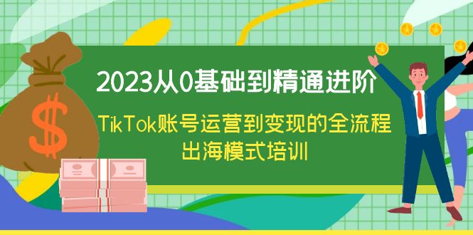 （6299期）2023从0基础到精通进阶，TikTok账号运营到变现的全流程出海模式培训 - 副业心选-副业心选