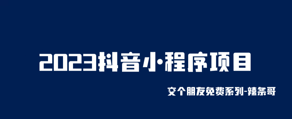 （6344期）2023抖音小程序项目，变现逻辑非常很简单，当天变现，次日提现！ - 副业心选-副业心选