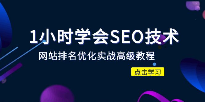 （6501期）1小时学会SEO技术 网站排名优化实战高级教程-秒杀市面95%收费几千的SEO教程 - 副业心选-副业心选
