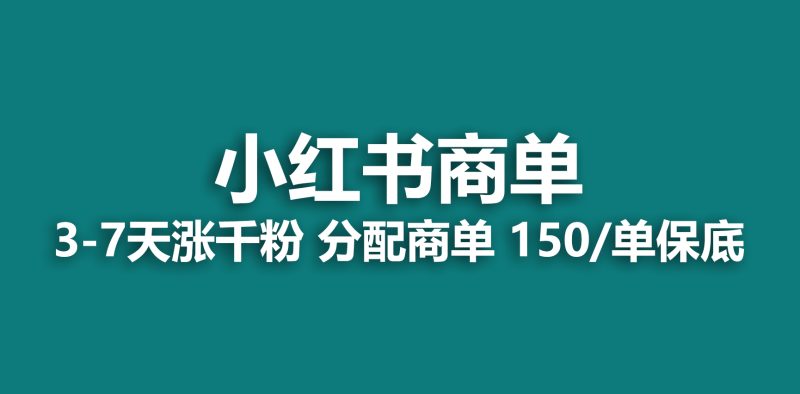 （6615期）2023最强蓝海项目，小红书商单项目，没有之一！-副业心选