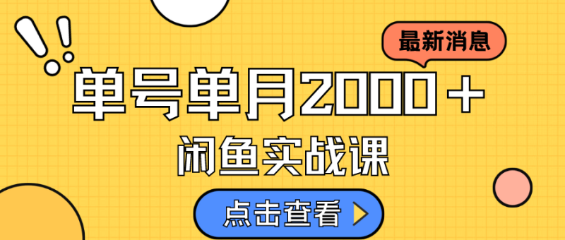 （7328期）咸鱼虚拟资料新模式，月入2w＋，可批量复制，单号一天50-60没问题 多号多撸-副业心选