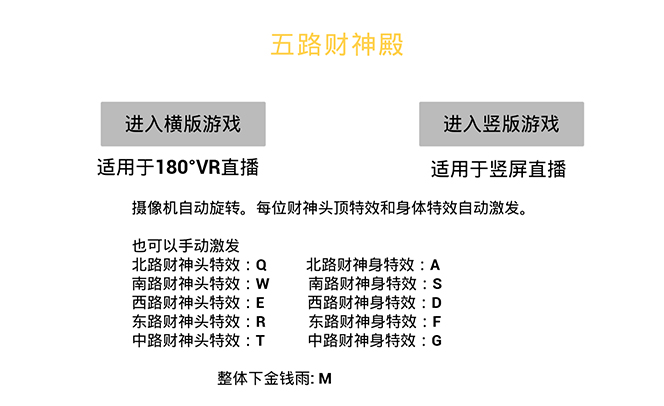图片[2]-（7359期）VR全景模式五路财神无人直播玩法，抖音目前最火玩法独家制作【吸金又吸睛】 - 副业心选-副业心选