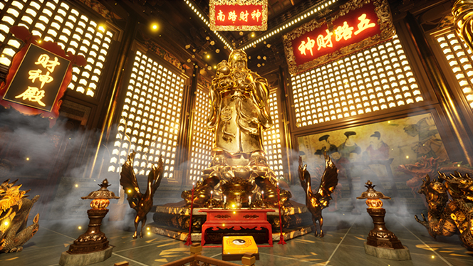 图片[4]-（7359期）VR全景模式五路财神无人直播玩法，抖音目前最火玩法独家制作【吸金又吸睛】 - 副业心选-副业心选
