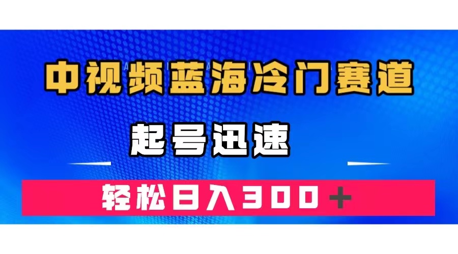 （7449期）中视频蓝海冷门赛道，韩国视频奇闻解说，起号迅速，日入300＋ - 副业心选-副业心选