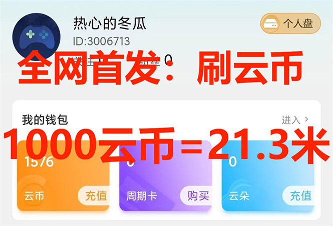 （7610期）全网首发沃云云电脑接码无限刷云币，日入100+，趁早快点做起来吧 - 副业心选-副业心选
