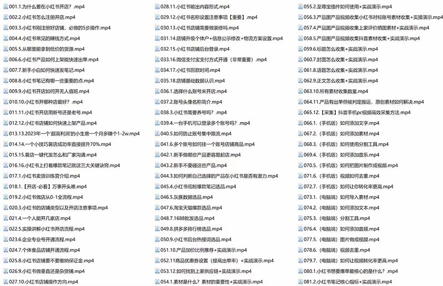图片[4]-（7937期）新个体·搞钱-小红书训练营：实战落地运营方法，抓住搞钱方向，每月多搞2w+ - 副业心选-副业心选