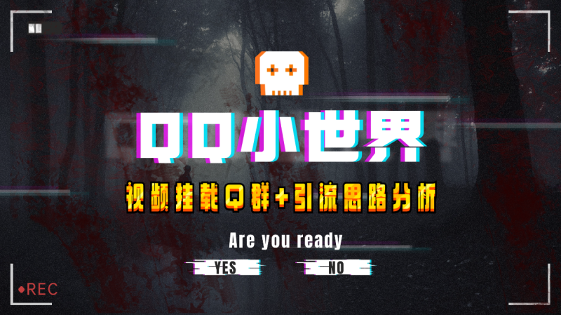 （8031期）【全网首发】QQ小世界_Q群挂载教程+引流思路分析-副业心选