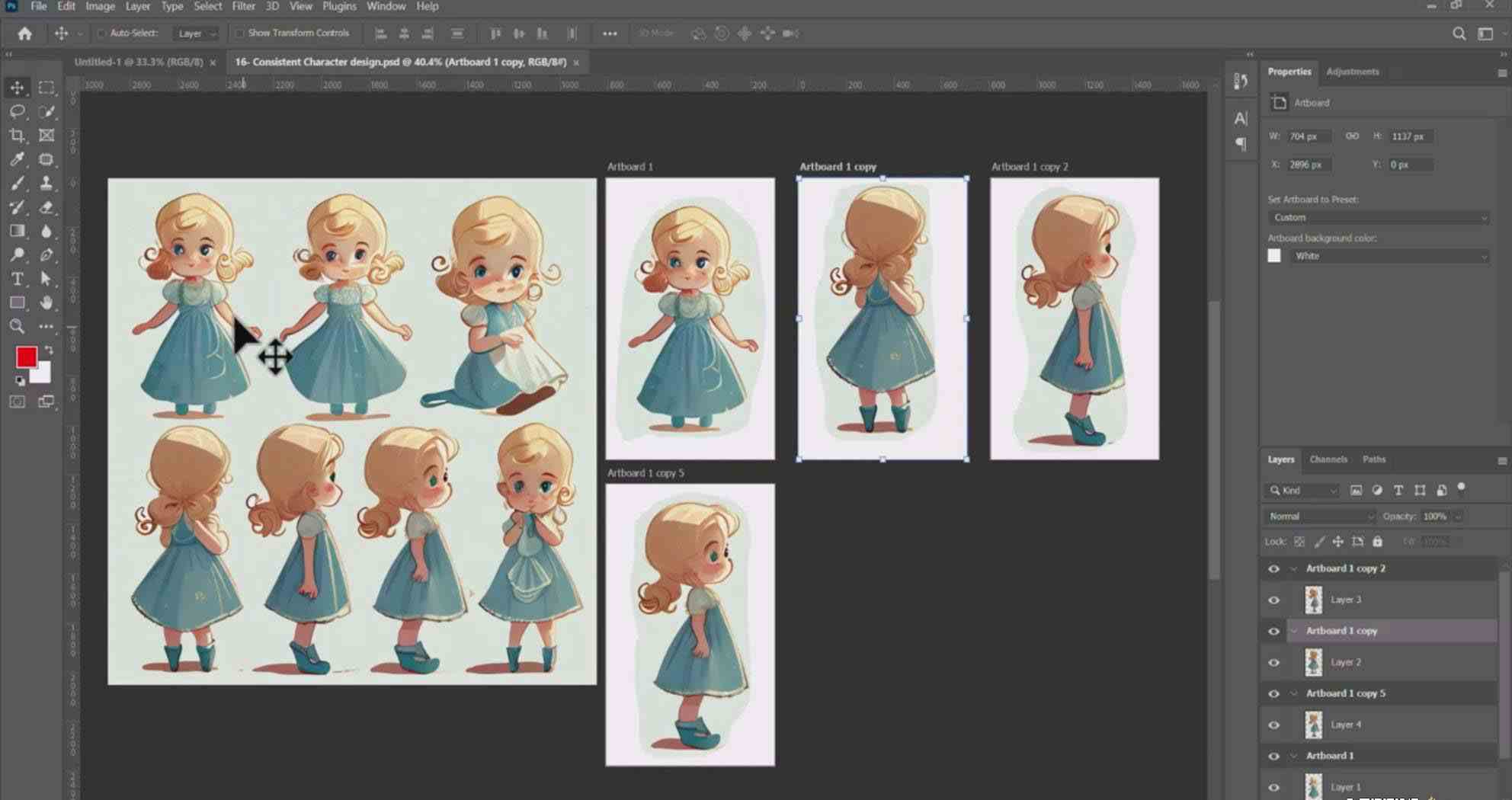 图片[8]-（8912期）掌握 MidJourney V5 AI + ChatGPT创建一致的角色设计图像-22节课-中英字幕 - 副业心选-副业心选