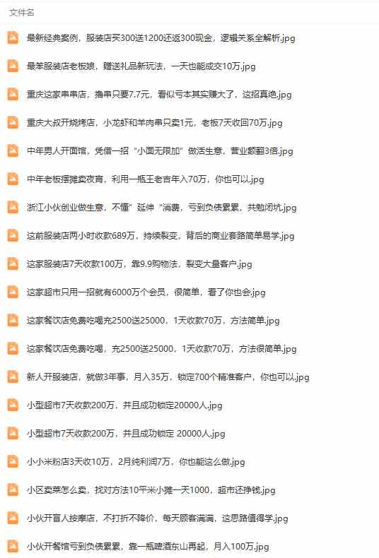 图片[6]-（9607期）真实有效391套商业模式，年入几十到几百万案例解析（电子书+视频+图文） - 副业心选-副业心选