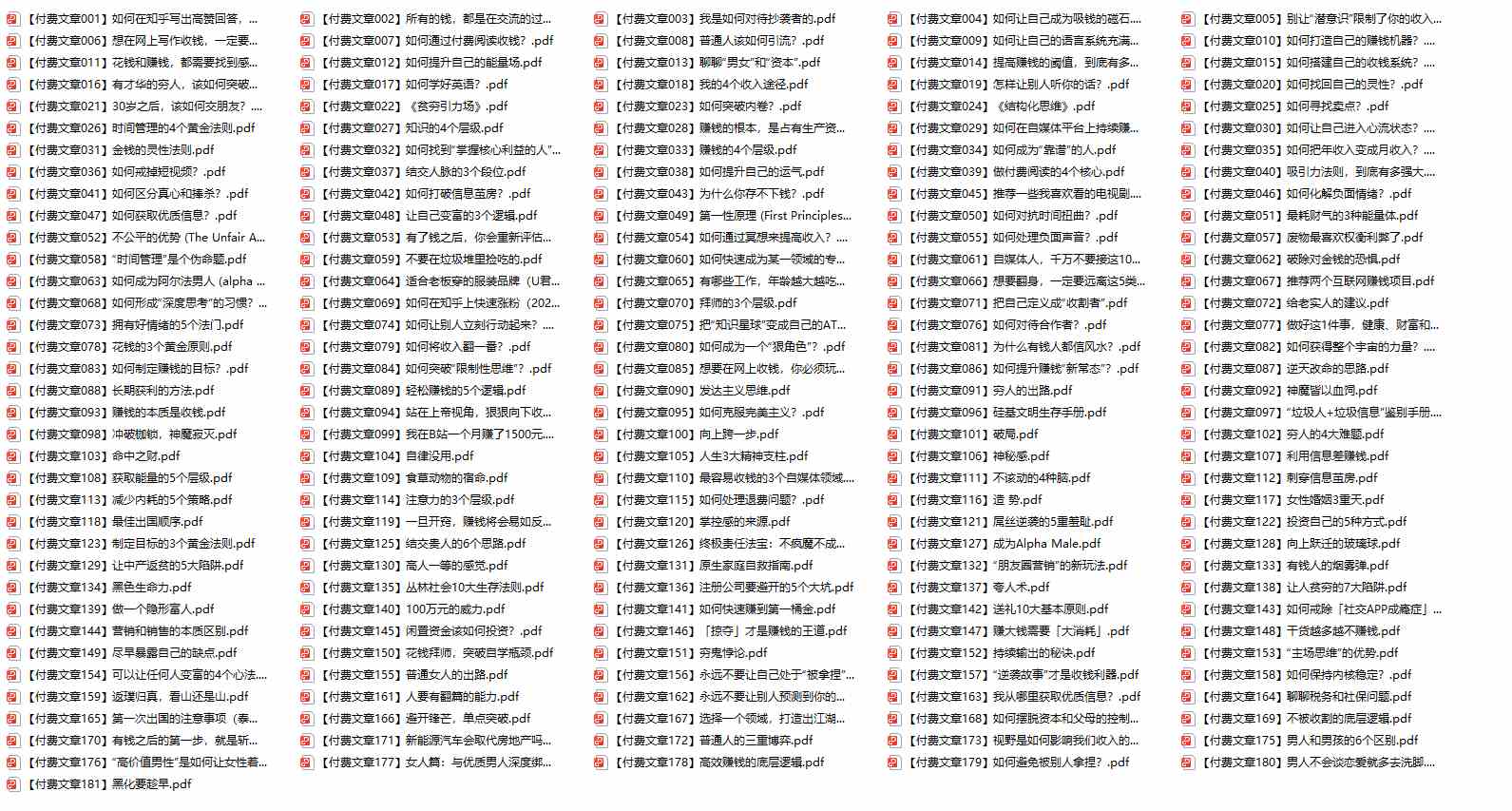 图片[2]-（9708期）赢在 8小时之外《付费文合集》成功者的底层思维之一 就是价值交换 - 副业心选-副业心选