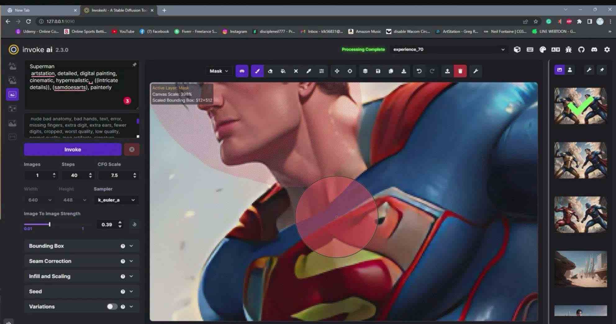 图片[4]-（9760期）Invoke AI 绘画教程-零基础创作可以销售的完美插图-49节-中英字幕 - 副业心选-副业心选