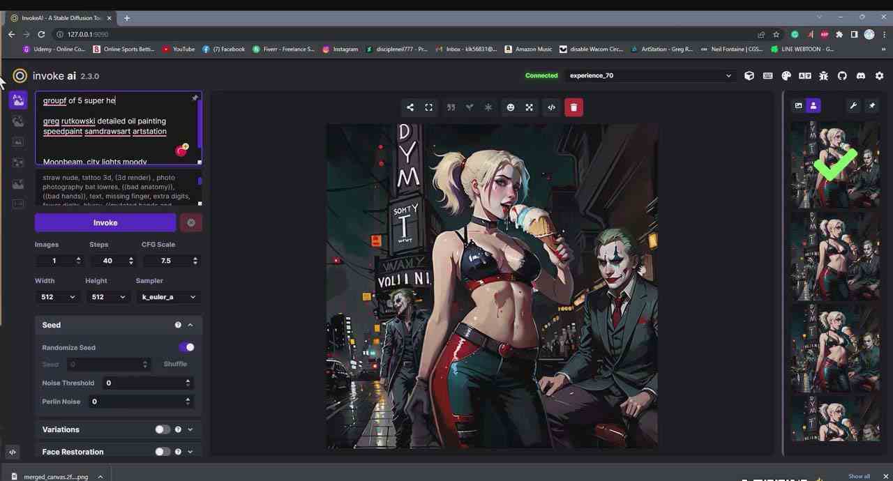 图片[5]-（9760期）Invoke AI 绘画教程-零基础创作可以销售的完美插图-49节-中英字幕 - 副业心选-副业心选