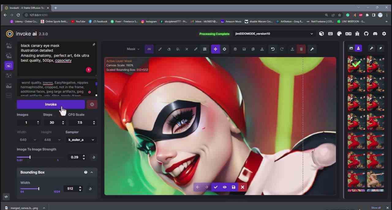 图片[6]-（9760期）Invoke AI 绘画教程-零基础创作可以销售的完美插图-49节-中英字幕 - 副业心选-副业心选