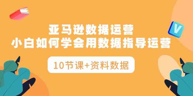 （10158期）亚马逊数据运营，小白如何学会用数据指导运营（10节课+资料数据）-副业心选