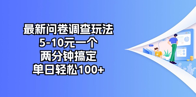 （10606期）最新问卷调查玩法，5-10元一个，两分钟搞定，单日轻松100+-副业心选